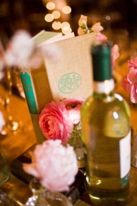 wedding peony wine