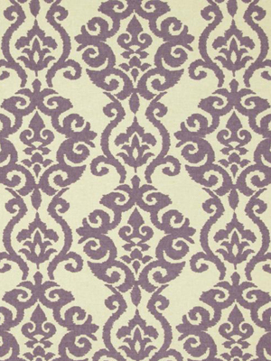 Lilac Damask Table Runner 11 in x 72 in