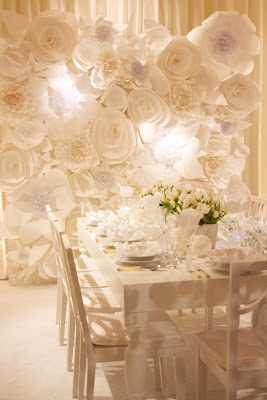 paper decoration wedding