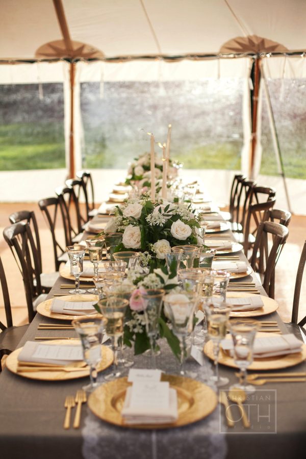 lace table runner
