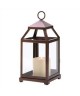 Bronze Carriage Lantern – Small w/candle