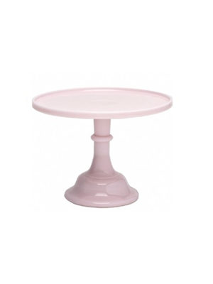 Cake Pedestal – Pink Glass