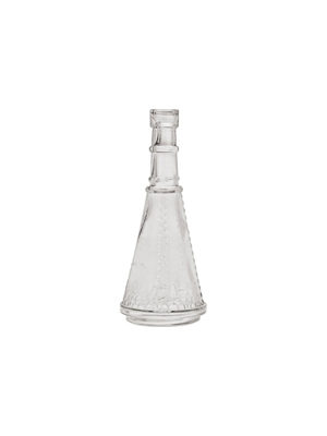 Clear Bud Vase – Cone