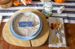 gold flatware thanksgiving