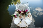 gold sequin tablecloth modern gold flatware