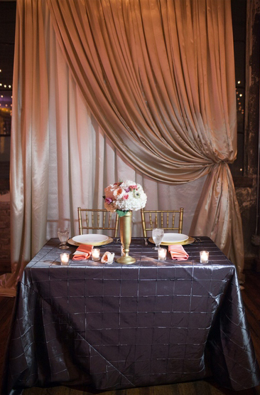 custom satin backdrop