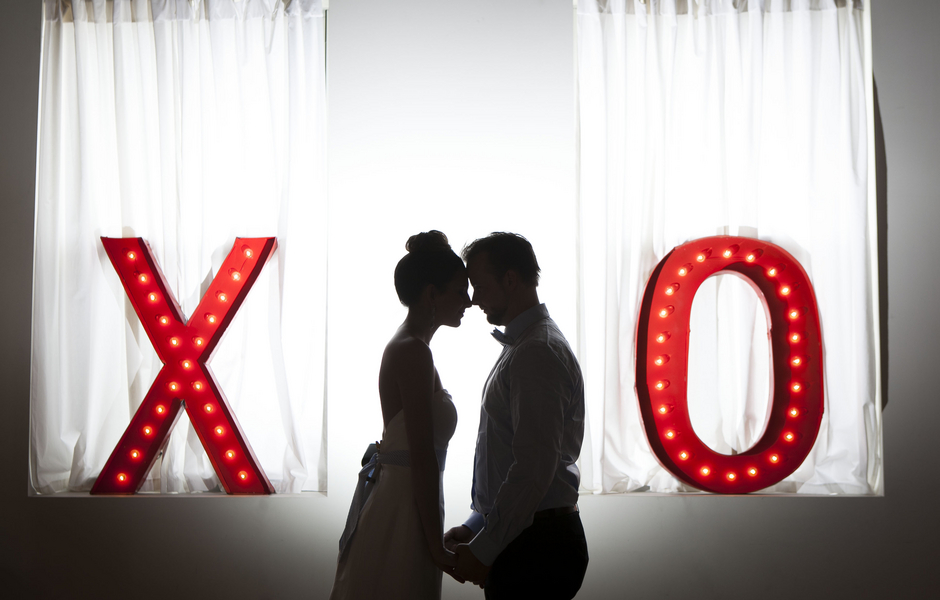 XOXO Marquee light up letters