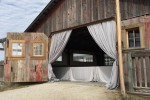 weston red barn farm draping