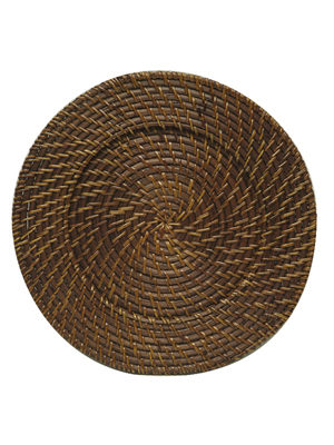 Woven Charger – Brown