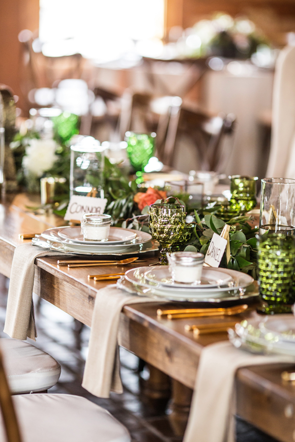 mildale wedding farm tables