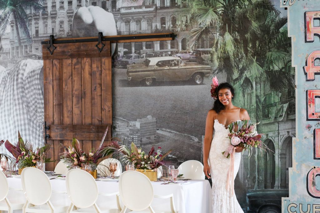 head table tropical wedding wedding decor