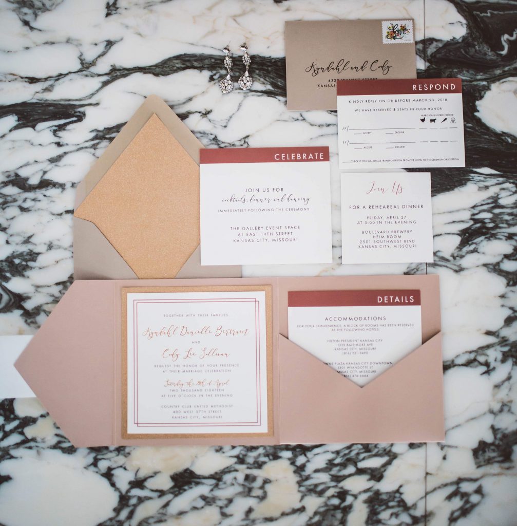 invitation suite flat lay mauve inspo wedding paper inspo