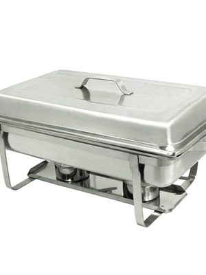 Chafer – Rectangle Stainless, 8 qt.