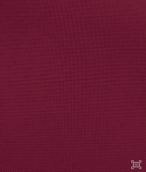 Solid Polyester Linen – Ruby