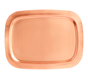 Tray – Hammered Copper
