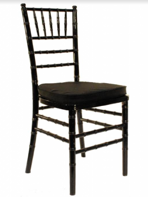 Chiavari Chair – Black Wood