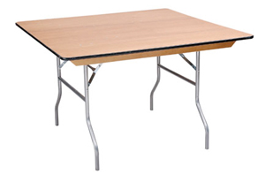 Wood Folding Table – Square