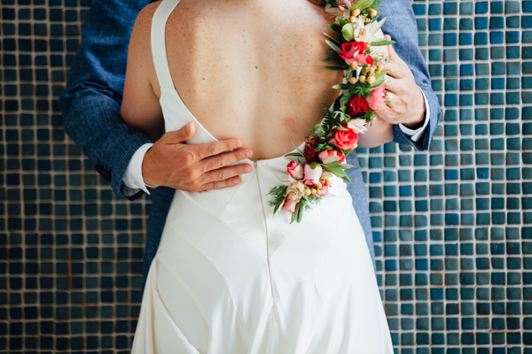 wearable flowers alternative wedding ideas