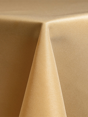 Solid Polyester Linen – Camel