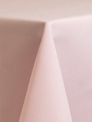 Solid Polyester Linen – Light Pink