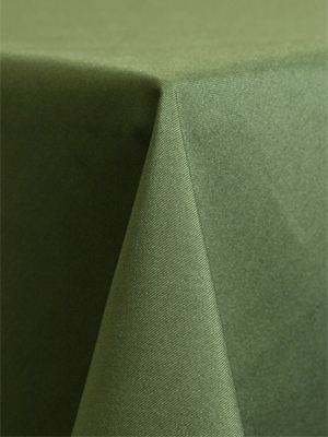 Solid Polyester Linen – Grass