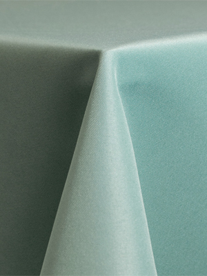 Solid Polyester Linen – Sea Green