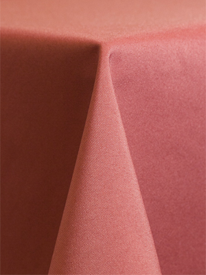 Solid Polyester Linen – Clay