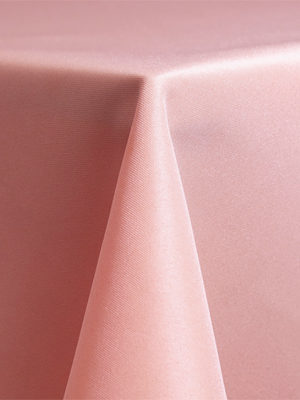 Solid Polyester Linen – Pink